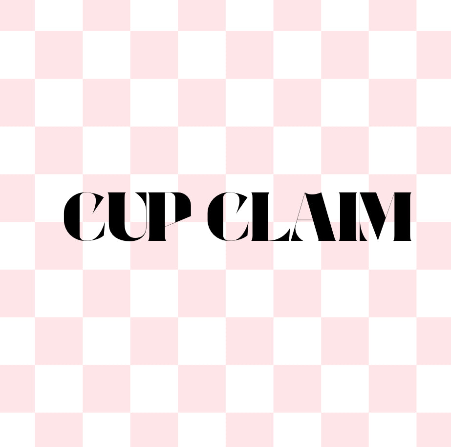 CUP CLAIM :)